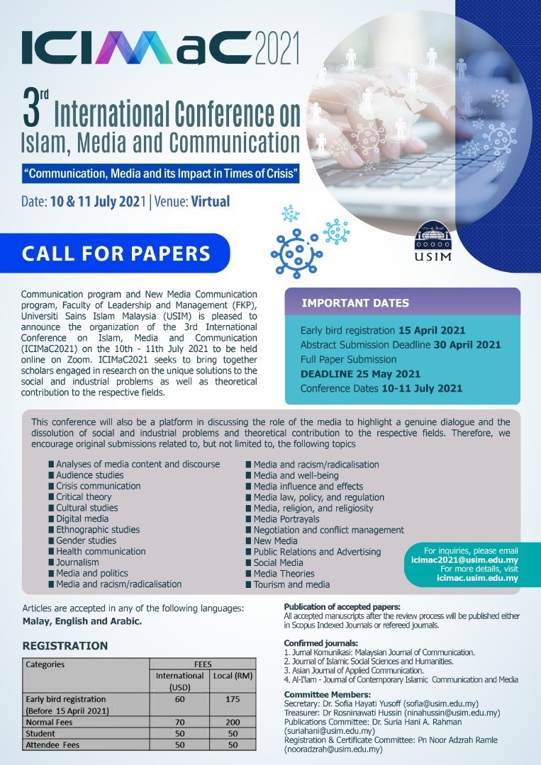 International Conference on Islam,Media and communication